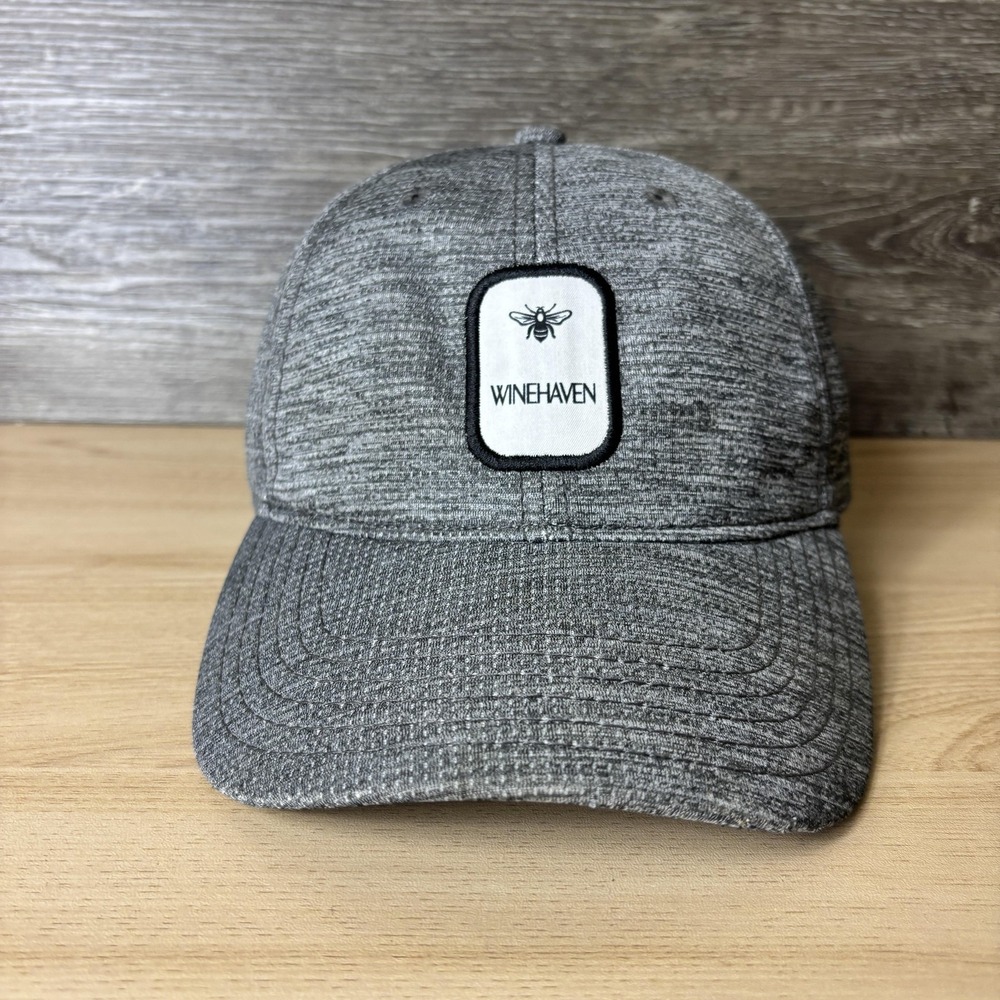 Winehaven Hat Cap Strap Back Patch Legacy Athletic Mens Bee Embroidered
